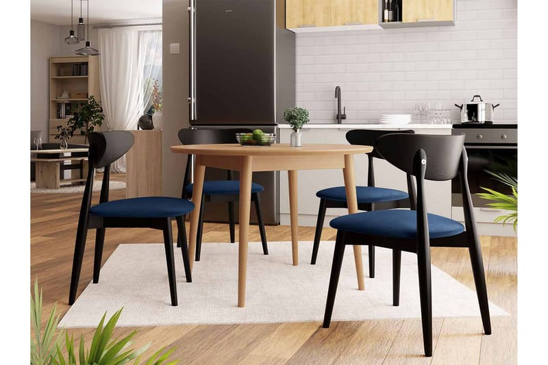 Ingram Matgrupp Blå - Möbler - Matplats - Matgrupp & matbord med stolar