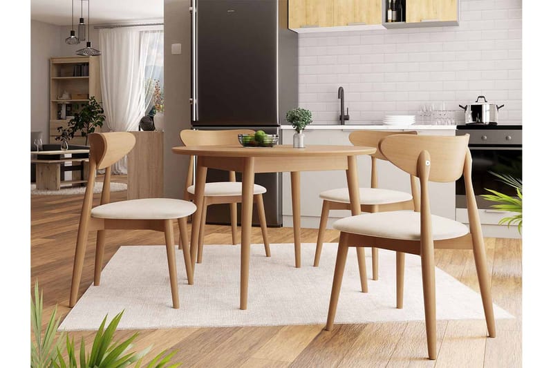 Ingram Matgrupp Rosa - Möbler - Matplats - Matgrupp & matbord med stolar