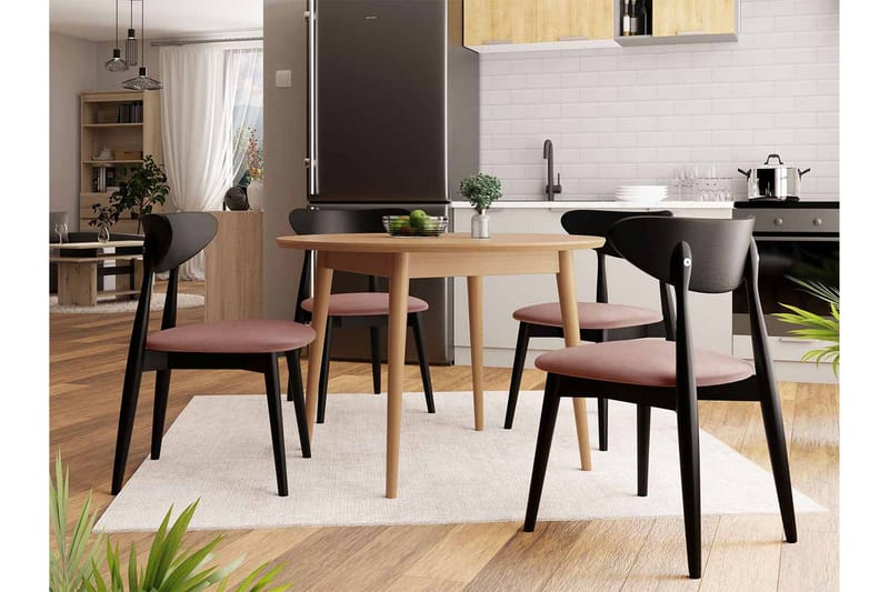 Ingram Matgrupp Rosa - Möbler - Matplats - Matgrupp & matbord med stolar