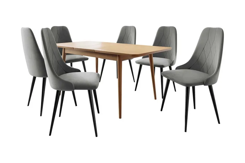 Ingram Matgrupp Rund Grå