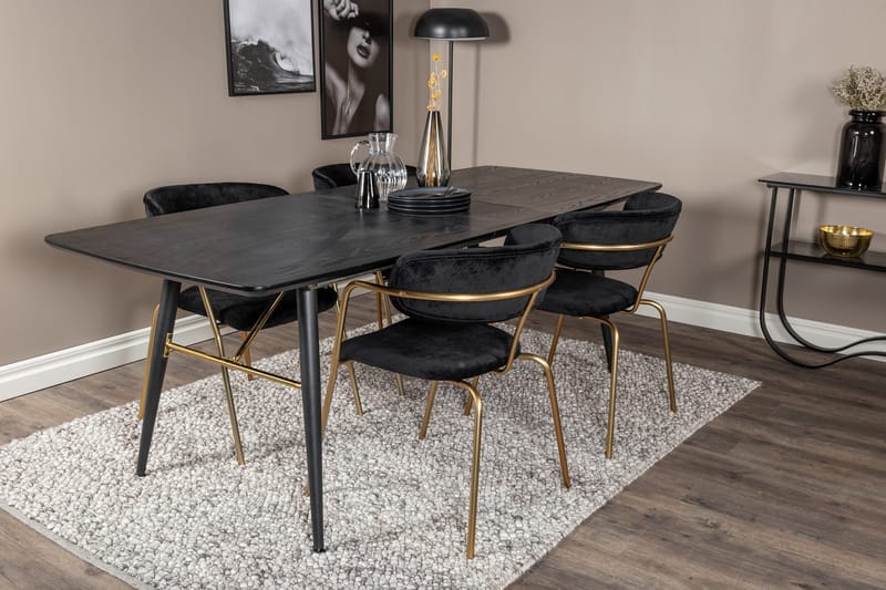 Irunea Matgrupp 180 cm + 4 st Arcarazo Matstolar - Möbler - Matplats - Matgrupp & matbord med stolar