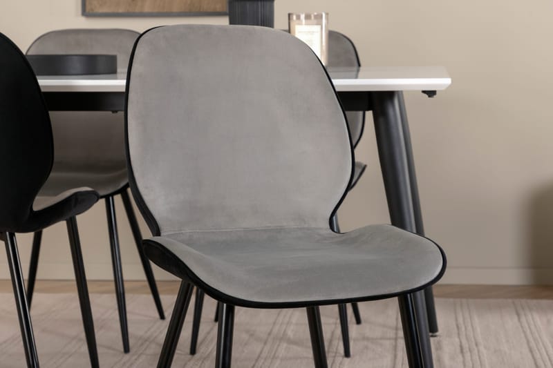 Jimmy matbord med 4st Emma matstol - Möbler - Matplats - Matgrupp & matbord med stolar