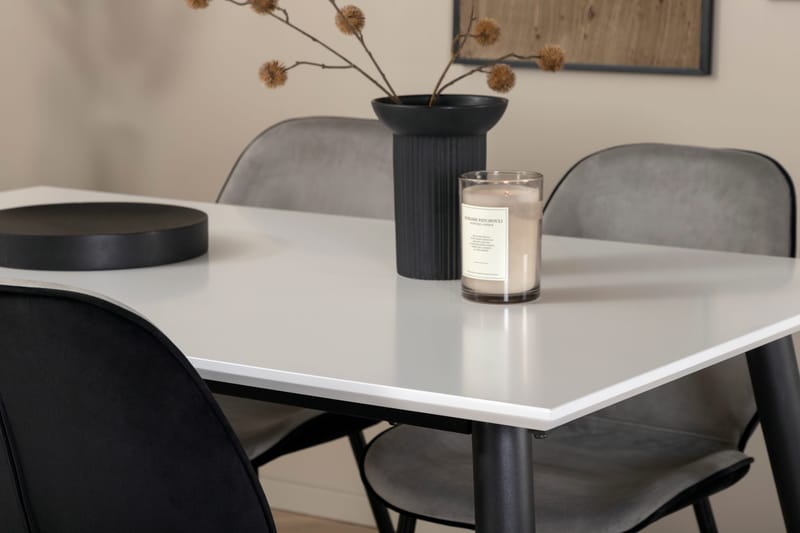 Jimmy matbord med 4st Emma matstol - Möbler - Matplats - Matgrupp & matbord med stolar