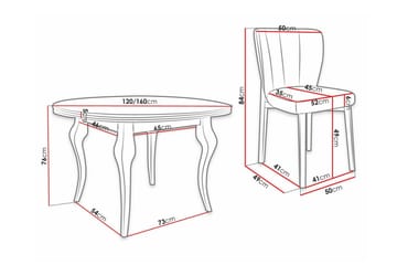 Kendale Matgrupp - Möbler - Matplats - Matgrupp & matbord med stolar