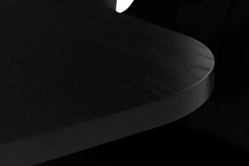 Kopparbo Matgrupp 200 cm inkl 6 Broddhult Stolar - Svart / Ribbade Ben - Möbler - Matplats - Matgrupp & matbord med stolar