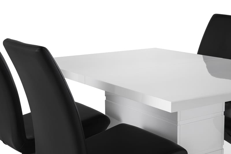 KULMBACH Bord Förlängningsbar 120 + 4 DUMAS Stol - Matgrupp & matbord med stolar