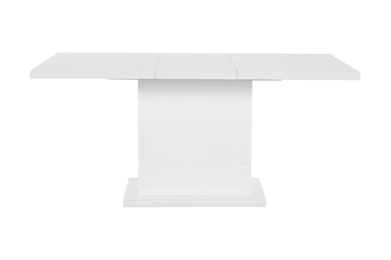 KULMBACH Bord Förlängningsbar 120 + 4 SALA Stol Vit/Svart - Möbler - Matplats - Matgrupp & matbord med stolar