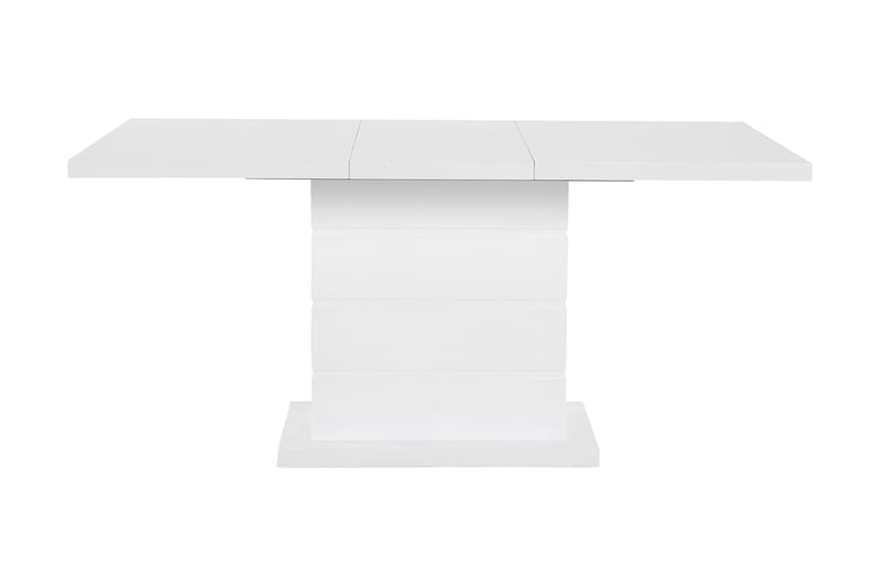 KULMBACH Bord Förlängningsbar 120 + 4 SALA Stol Vit/Svart - Matgrupp & matbord med stolar