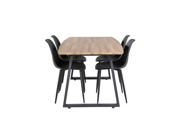 Leah Förlängningsbart Matbord med 4 st Ypas Matstol - Möbler - Matplats - Matgrupp & matbord med stolar