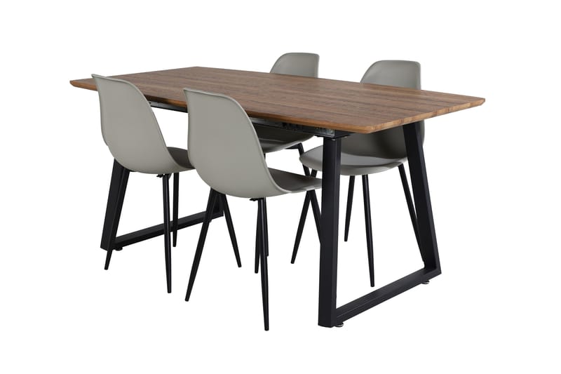 Leah Förlängningsbart Matbord med 4 st Ypas Matstol