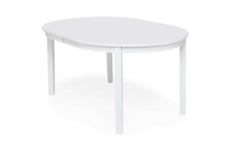 LEVIDE Bord 150/195 + 6 SALA Stol PU Svart - Möbler - Matplats - Matgrupp & matbord med stolar