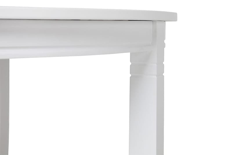 LEVIDE Bord 150/195 + 6 SALA Stol PU Svart - Möbler - Matplats - Matgrupp & matbord med stolar