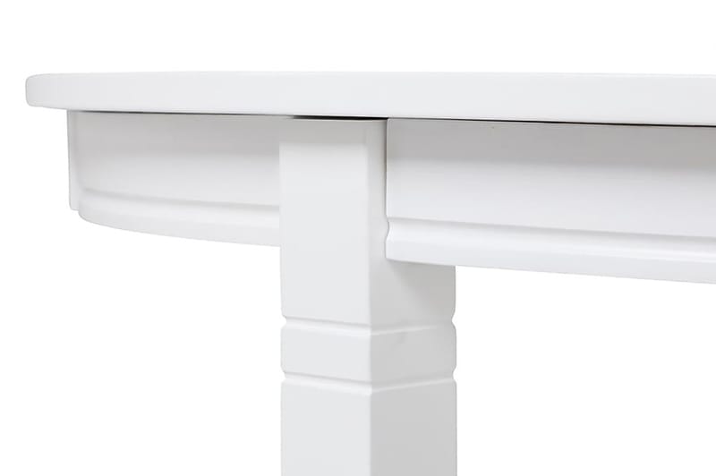 LEVIDE Bord 150/195 + 6 SALA Stol PU Svart - Möbler - Matplats - Matgrupp & matbord med stolar