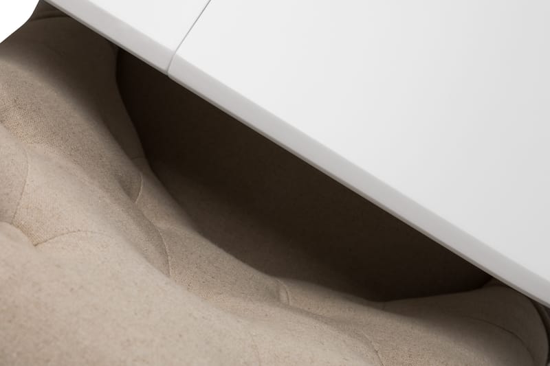 LEVIDE Bord + 4 COLFAX Stol Beige - Möbler - Matplats - Matgrupp & matbord med stolar