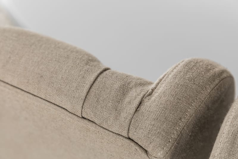 LEVIDE Matgrupp Förlängningsbar + 4 SELMA Stol Vit/Beige - Möbler - Matplats - Matgrupp & matbord med stolar