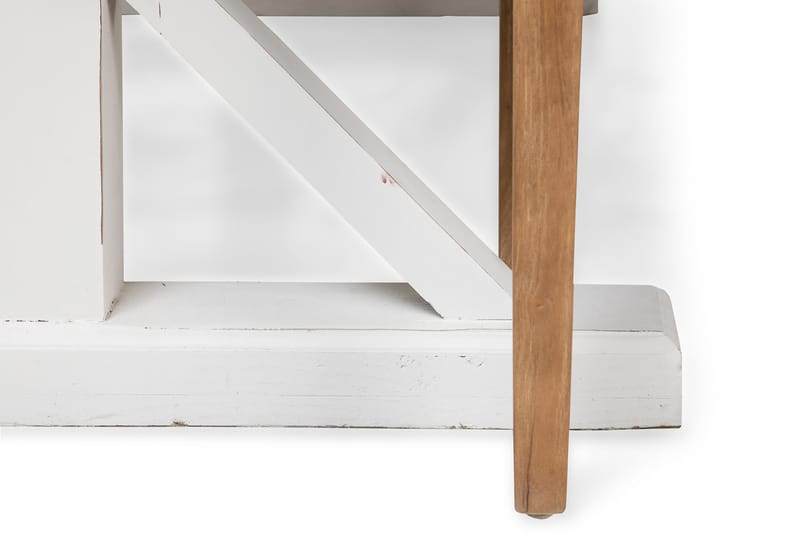 LIRE Förlängningsbart Bord 200 Natur/Vit+6 COOLFAX Stol Beig - Matgrupp & matbord med stolar