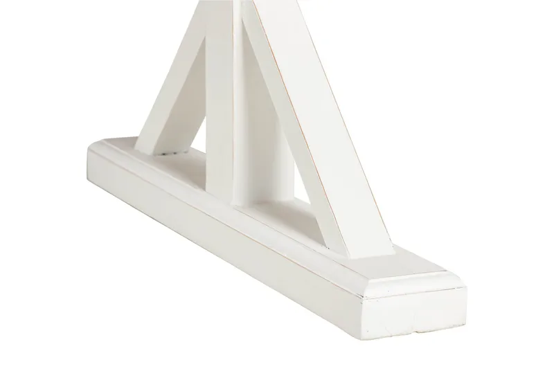 Lyon Förlängningsbar Matgrupp 200 cm inkl 6 Bergviken Stolar - Brun/Vit - Möbler - Matplats - Matgrupp & matbord med stolar