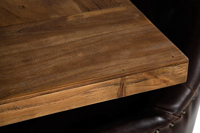 Lyon Förlängningsbar Matgrupp 200 cm med 6 Tuva Fåtölj - Natur/Brun - Möbler - Matplats - Matgrupp & matbord med stolar