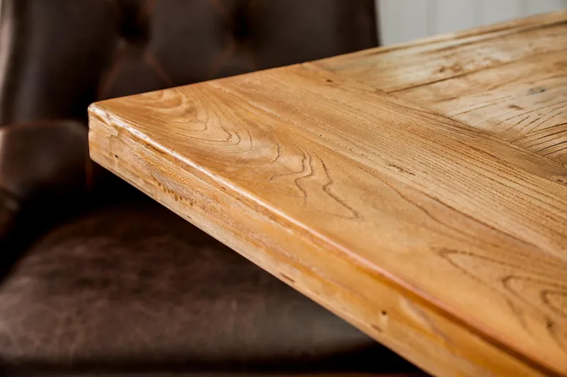 Lyon Förlängningsbar Matgrupp 200 cm med 6 Tuva Fåtölj - Natur/Brun - Möbler - Matplats - Matgrupp & matbord med stolar