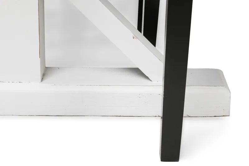 Lyon Förlängningsbar Matgrupp 200 cm med 6 Tuva Fåtölj - Natur/Vit/Svart - Möbler - Matplats - Matgrupp & matbord med stolar