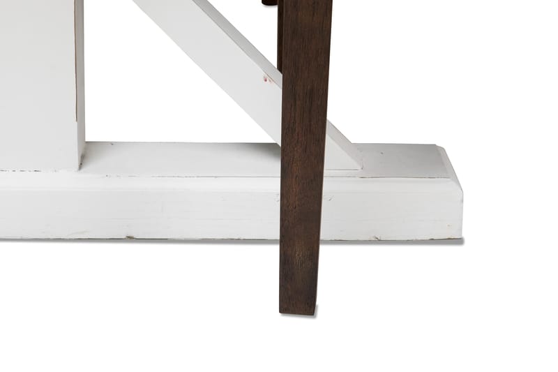 Lyon Förlängningsbar Matgrupp 200 cm med 6 Tuva Stol - Natur/Vit/Brun - Möbler - Matplats - Matgrupp & matbord med stolar