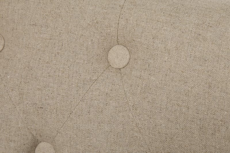 Lyon Matgrupp Ø150 cm Rund med 6 st Viktoria Stolar - Vintage Natur / Vit / Beige - Möbler - Matplats - Matgrupp & matbord med stolar