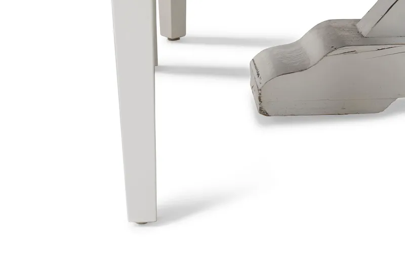 Lyon Matgrupp Runt med 6 Viktoria Stol - Vit/Grå - Möbler - Matplats - Matgrupp & matbord med stolar