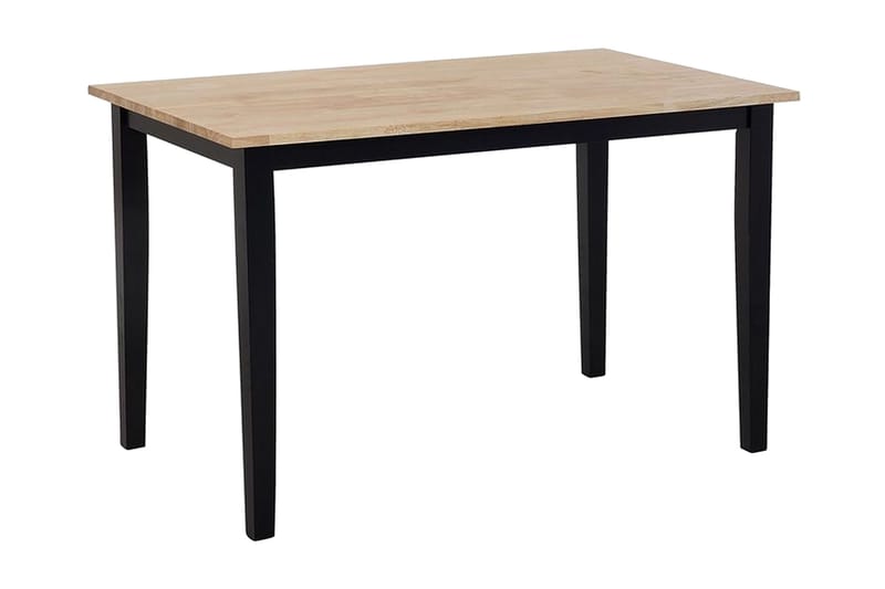 MALAJAH Matgrupp med 4 Stolar Svart - Möbler - Matplats - Matgrupp & matbord med stolar