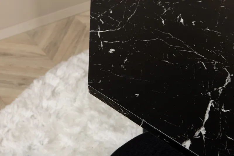 Marbs Matgrupp 110 cm Rund inkl 4 Moncoll Stolar - Svart - Möbler - Matplats - Matgrupp & matbord med stolar