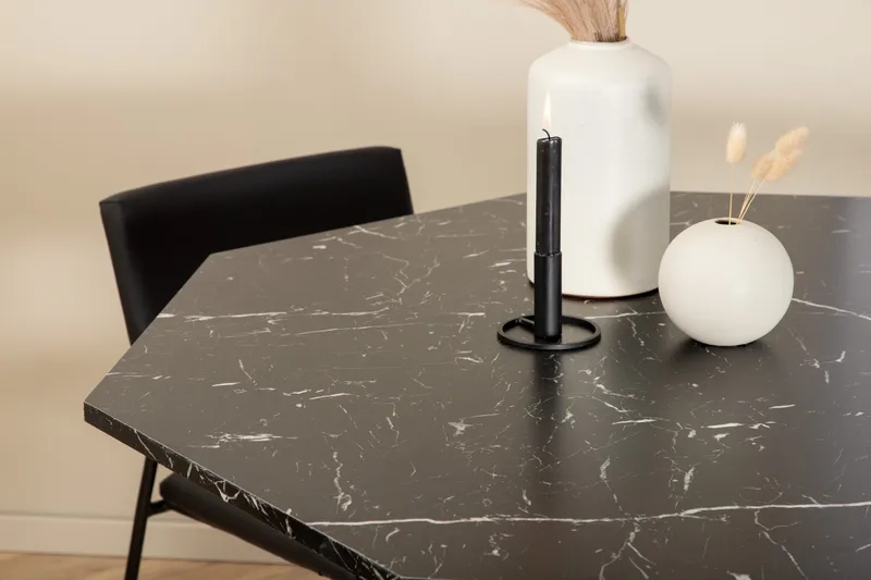 Marbs runt matbord med 4st Kenth matstol - Möbler - Matplats - Matgrupp & matbord med stolar