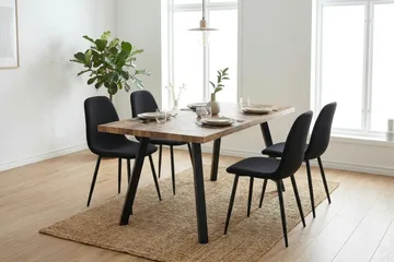 Marcelen Matbord med 4 Nibe Stolar - Möbler - Matplats - Matgrupp & matbord med stolar