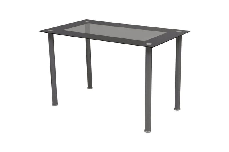 Matbord och stolar 5 delar svart - Svart - Möbler - Matplats - Matgrupp & matbord med stolar