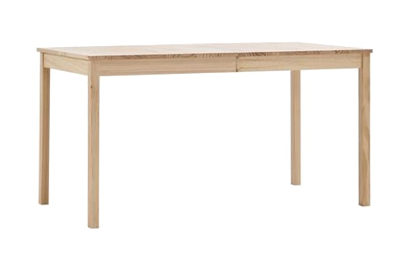 Matgrupp 7 delar furu - Brun - Möbler - Matplats - Matgrupp & matbord med stolar