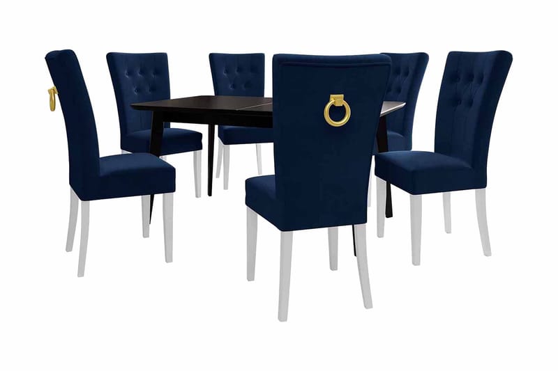Matgrupp - Blå - Möbler - Matplats - Matgrupp & matbord med stolar