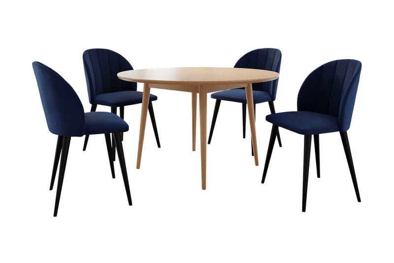 Matgrupp - Blå - Möbler - Matplats - Matgrupp & matbord med stolar