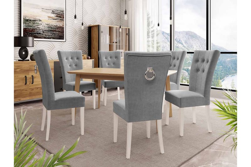 Matgrupp - Grå - Möbler - Matplats - Matgrupp & matbord med stolar