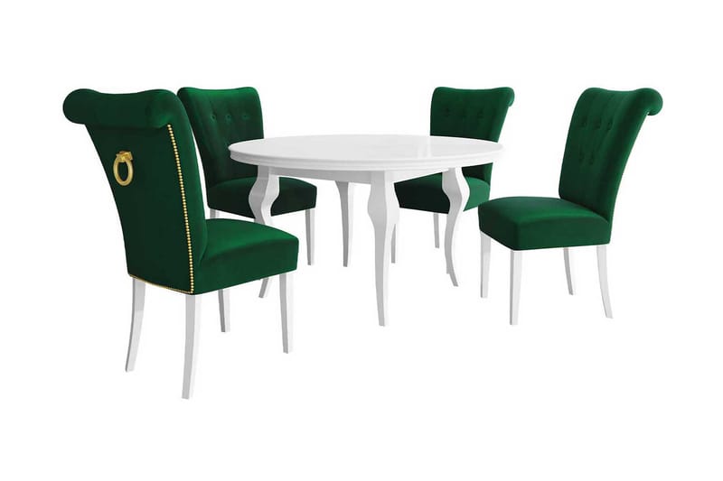Matgrupp - Grön - Möbler - Matplats - Matgrupp & matbord med stolar