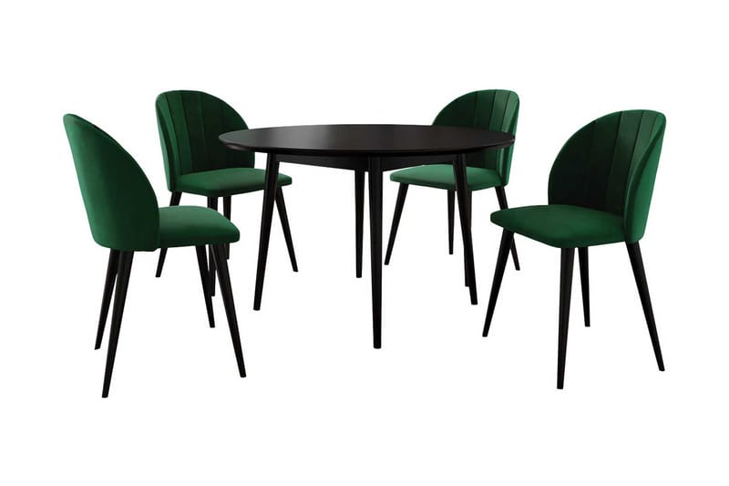 Matgrupp - Grön - Möbler - Matplats - Matgrupp & matbord med stolar