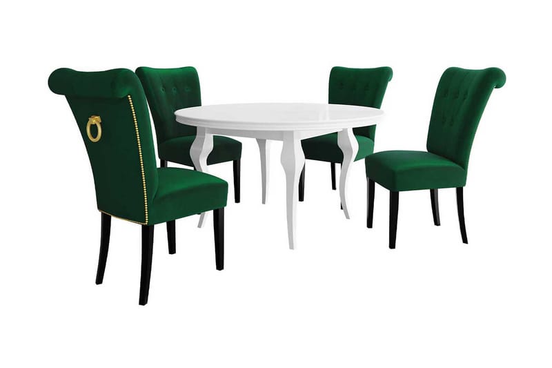 Matgrupp - Grön - Möbler - Matplats - Matgrupp & matbord med stolar