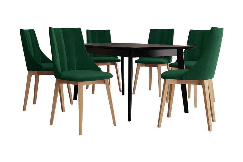 Matgrupp - Grön - Möbler - Matplats - Matgrupp & matbord med stolar