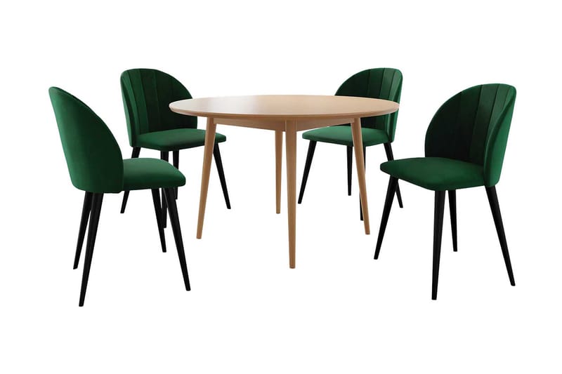 Matgrupp - Grön - Möbler - Matplats - Matgrupp & matbord med stolar