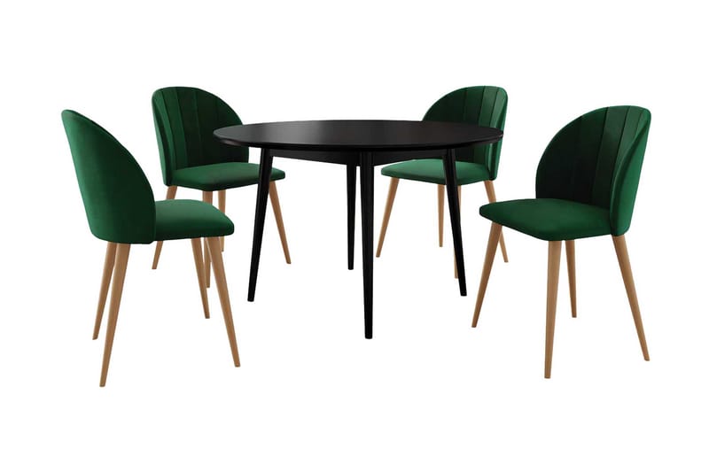 Matgrupp - Grön - Möbler - Matplats - Matgrupp & matbord med stolar