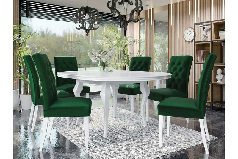 Matgrupp - Grön - Möbler - Matplats - Matgrupp & matbord med stolar