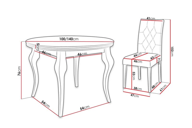 Matgrupp - Grön - Möbler - Matplats - Matgrupp & matbord med stolar