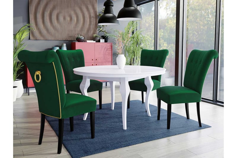 Matgrupp - Grön - Möbler - Matplats - Matgrupp & matbord med stolar