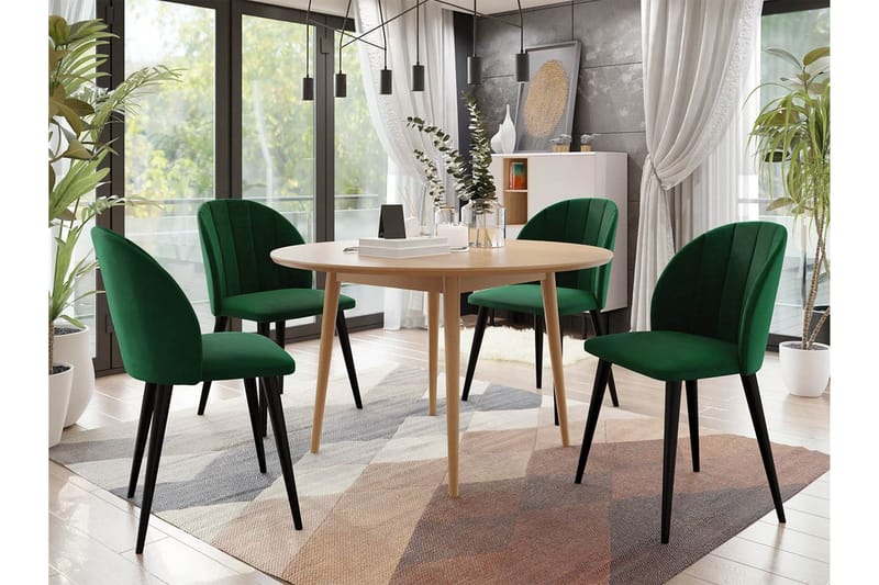 Matgrupp - Grön - Möbler - Matplats - Matgrupp & matbord med stolar