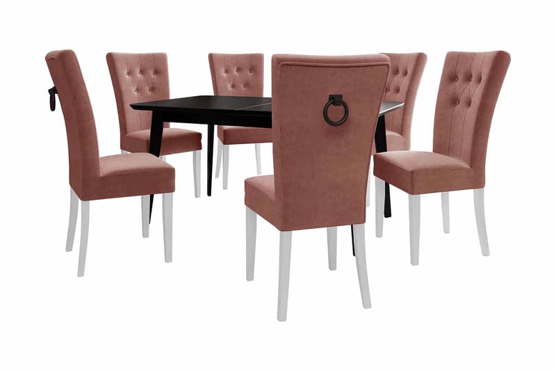 Matgrupp - Rosa - Möbler - Matplats - Matgrupp & matbord med stolar