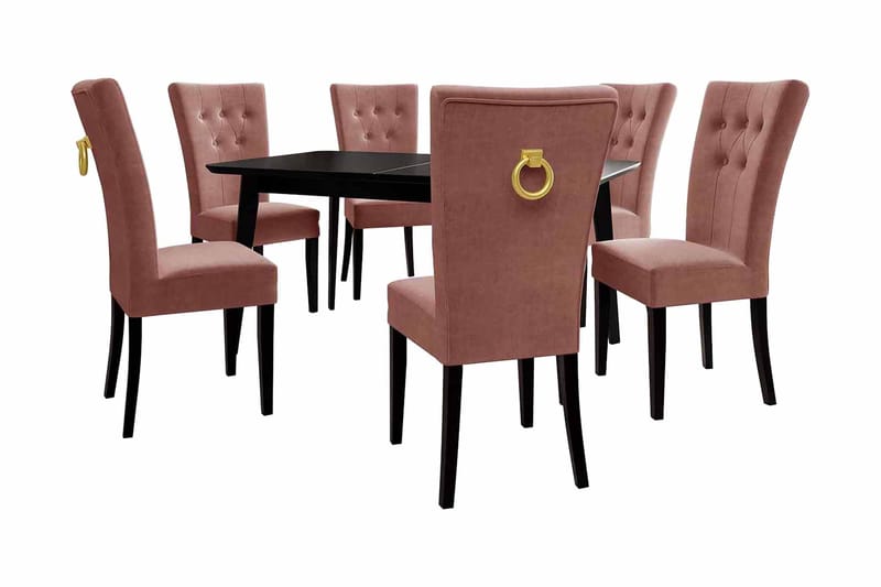 Matgrupp - Rosa - Möbler - Matplats - Matgrupp & matbord med stolar