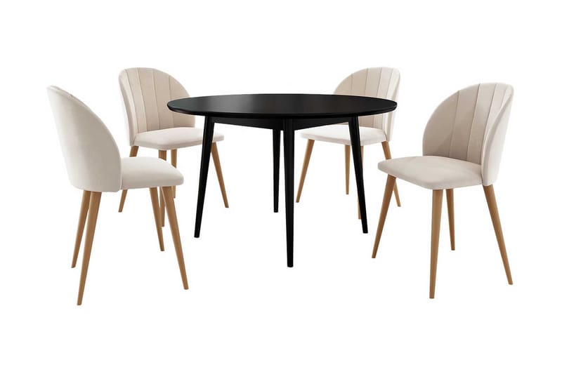 Matgrupp - Rosa - Möbler - Matplats - Matgrupp & matbord med stolar
