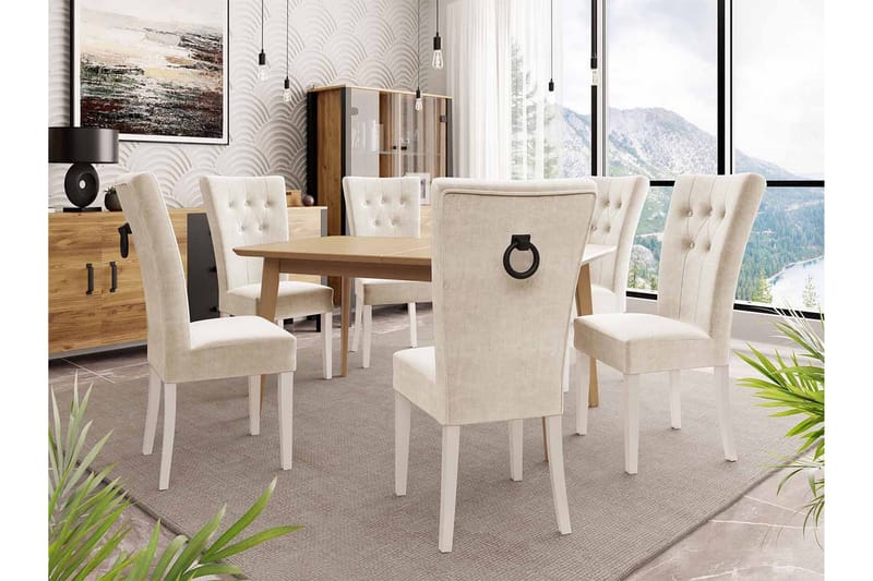 Matgrupp - Rosa - Möbler - Matplats - Matgrupp & matbord med stolar